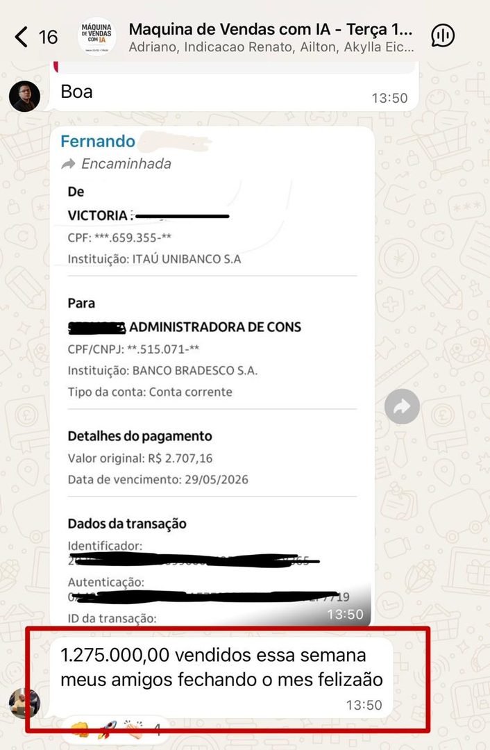 Depoimento de aluno 11