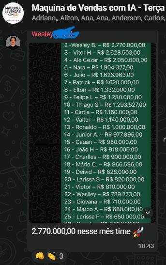 Depoimento de aluno 20